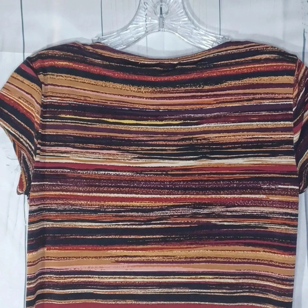 Liz Claiborne striped shirt - Picture 7 of 7